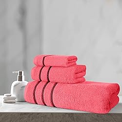 MyOwn Ultra Soft 3 Pack Cotton Towel Set, Contains