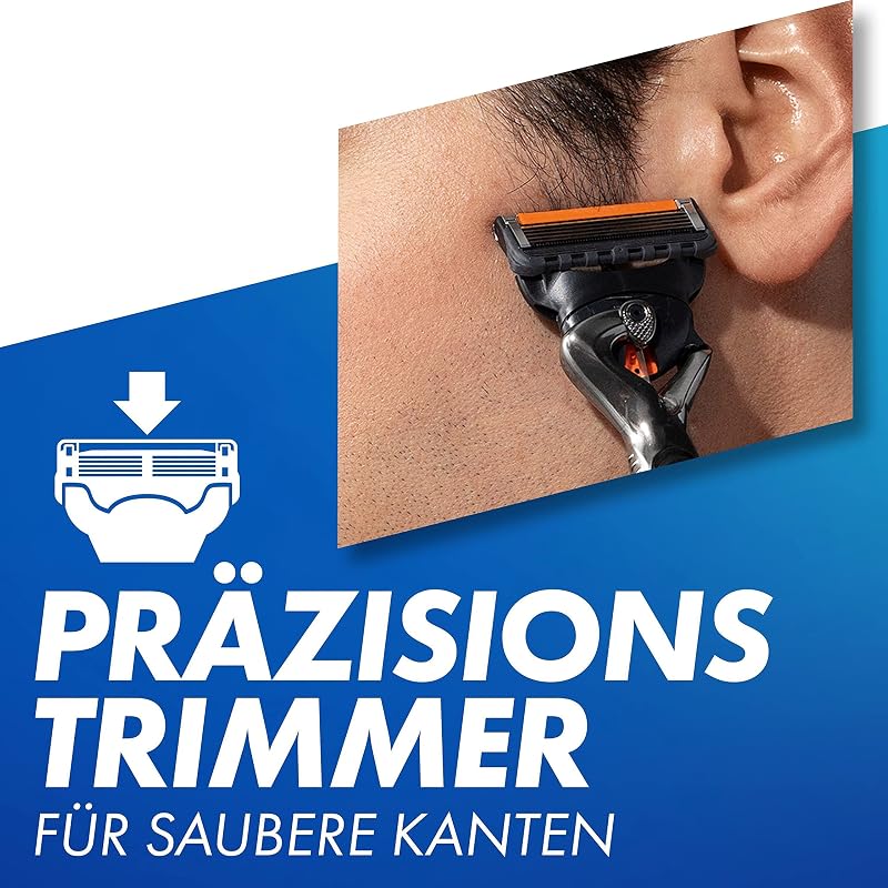 ProGlide Nassrasierer Herren Set, Rasierer + 4 Rasierklingen mit 5-fach Klinge, Geschenk für Männer