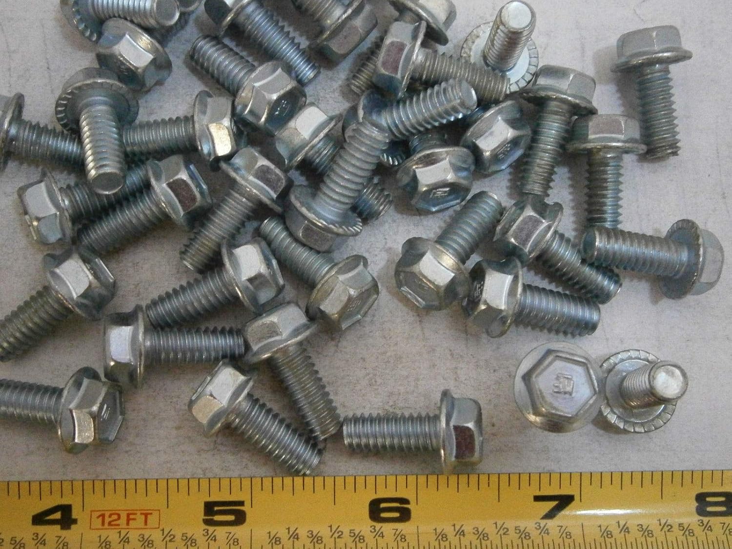 Split Lock Washers Nuts in Small Kit JWYN 8Pack 1/420 x 1/2 inches Grade 5 Carriage Screw