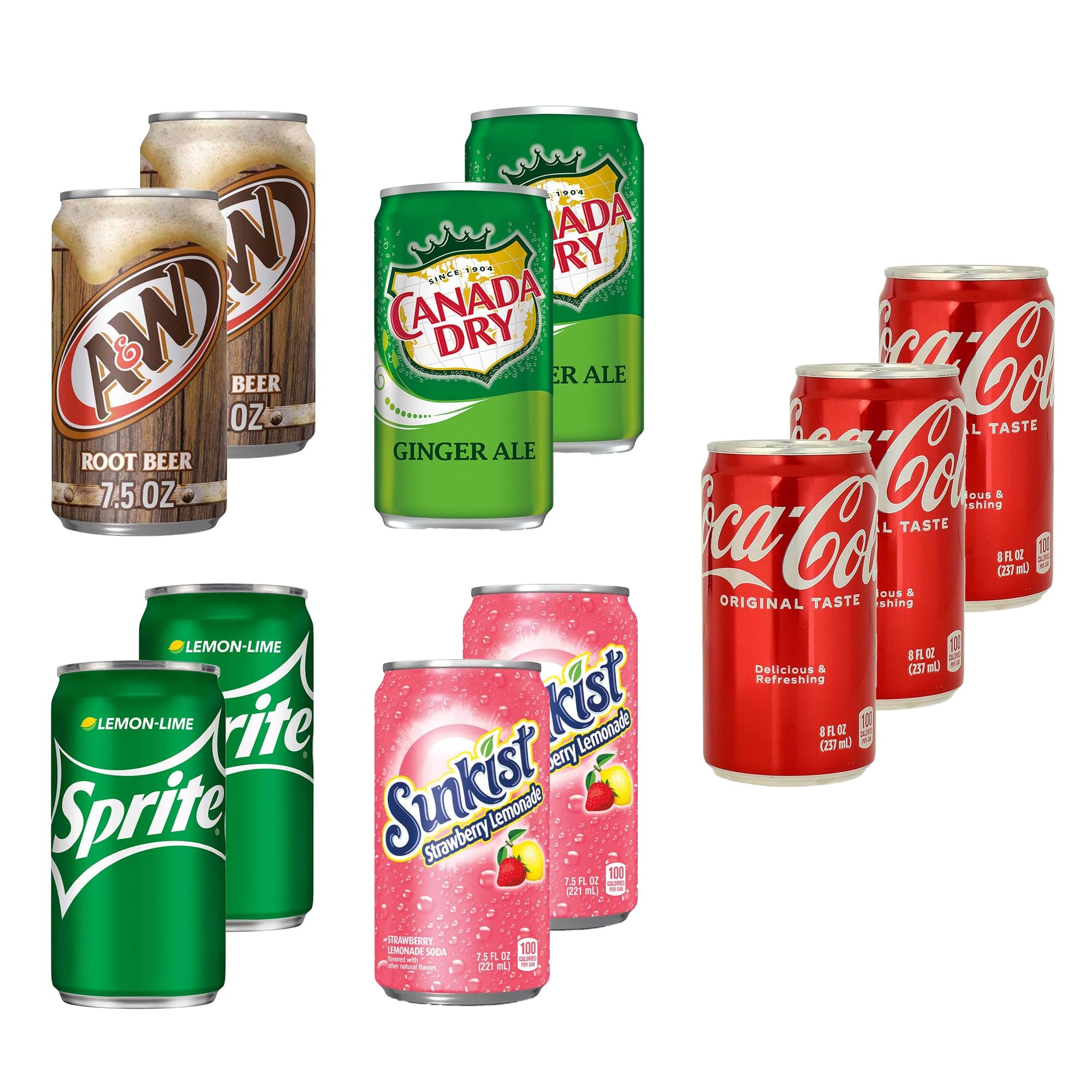 Mua MUNCHIE MIX (PACK OF 23) MINI SODA SAMPLER - MULTI FLAVORS OF 7.5 ...