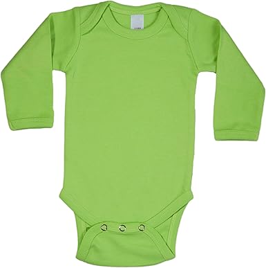 neon green baby onesie