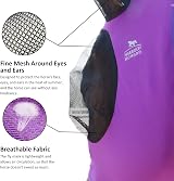 Harrison Howard Super Comfort Stretchy Fly Mask Large Eye Space UV Protection view 2