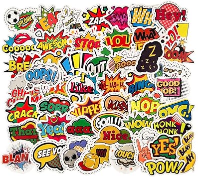 Amazon Com Surprise Alphabet Laptop Stickers Vinyl For Water