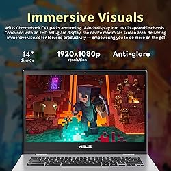 ASUS Chromebook CX1 14" FHD Anti-Glare