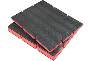 IGIUA 48-22-8452 packout foam inserts for Milwau-kee packout Drawer foam（red）
