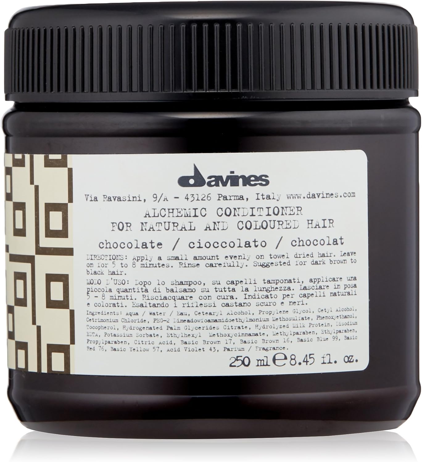 Davines Dav Alchemic System Conditioner, Chocolate Amazon.co.uk Beauty