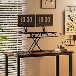 FLEXISPOT 40" Wide Standing Desk Converter Sit to