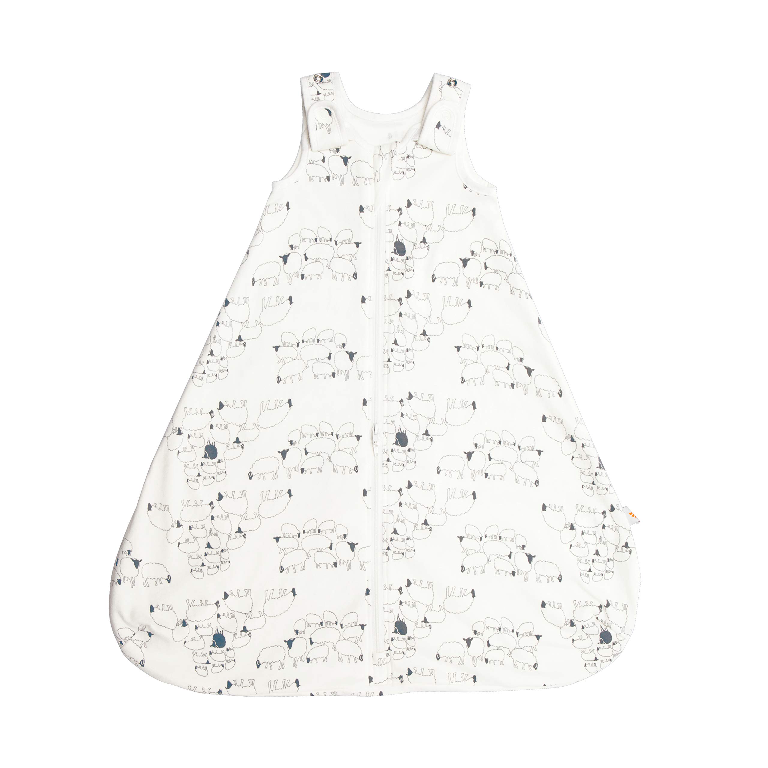 Ergobaby Classic Sleep Bag, Baby Sleeping Bag with Seatbelt Slot, 0.5 TOG, for Newborn (0-6 Months), Sheep