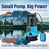 KATSU Garden Submersible Water Pump 400W with 10m 32mm Hose & Quick Connector view 2