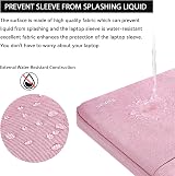 Ferkurn 14 Inch Laptop Case Sleeve Pink for MacBook Pro & More view 4