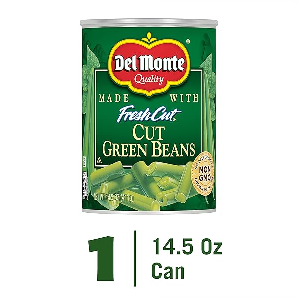 DEL MONTE CANNED FRESH CUT BLUE LAKE GREEN BEANS, 14.5-OUNCE 2000487