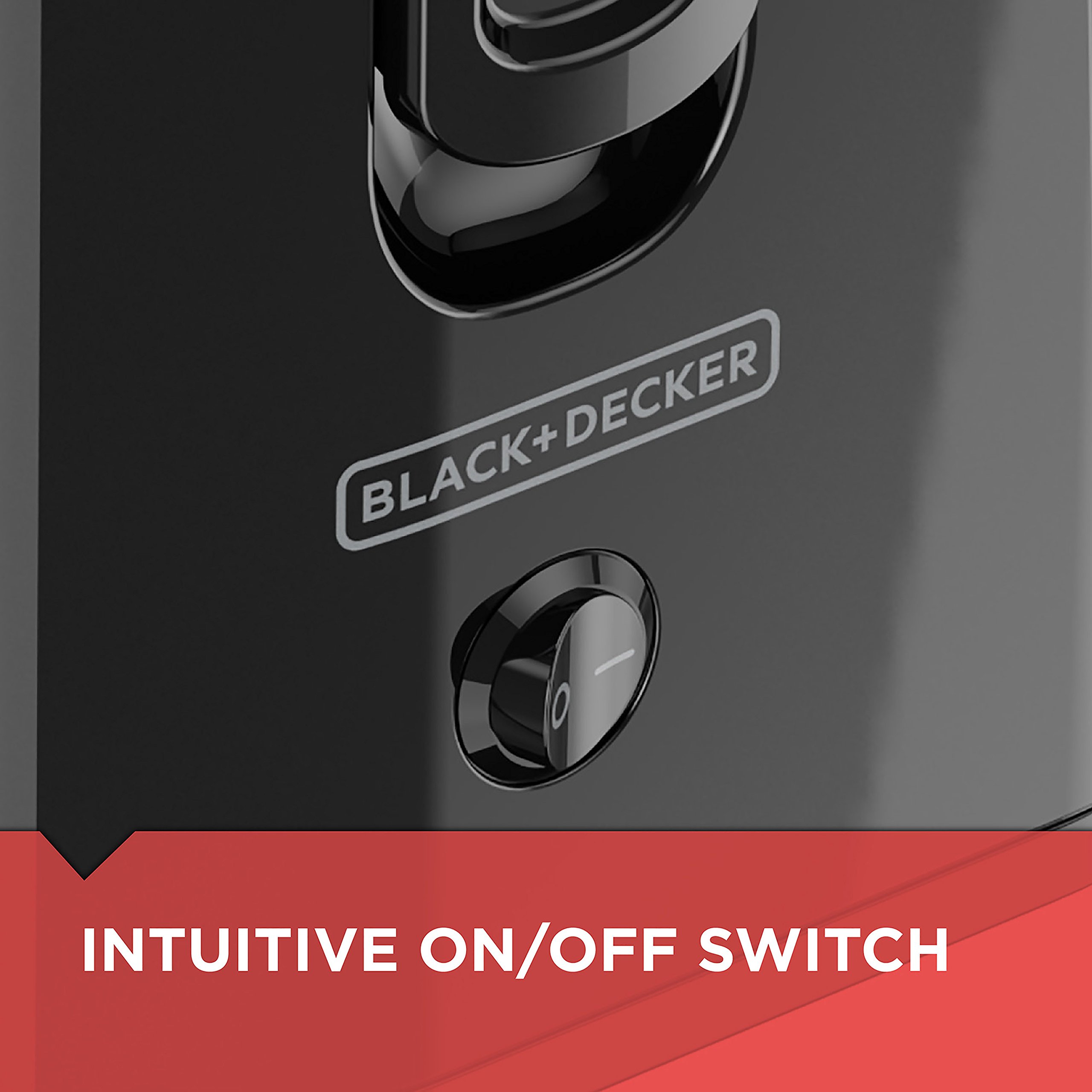 BLACK+DECKER 400-Watt Fruit and Vegetable Juice Extractor, Black, JE2400BD