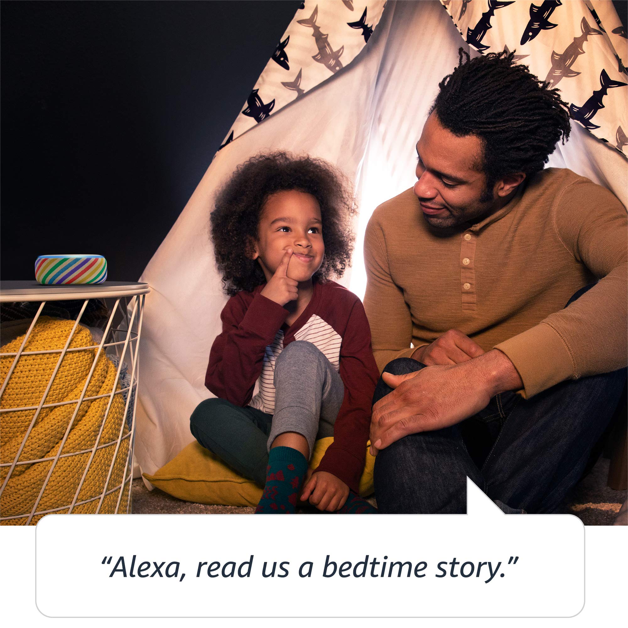 Voice Control All-New Echo Dot Kids Edition, an Echo designed for Kids, Blue Voice Control All-New Echo Dot Kids Edition, an Echo designed for Kids, Blue