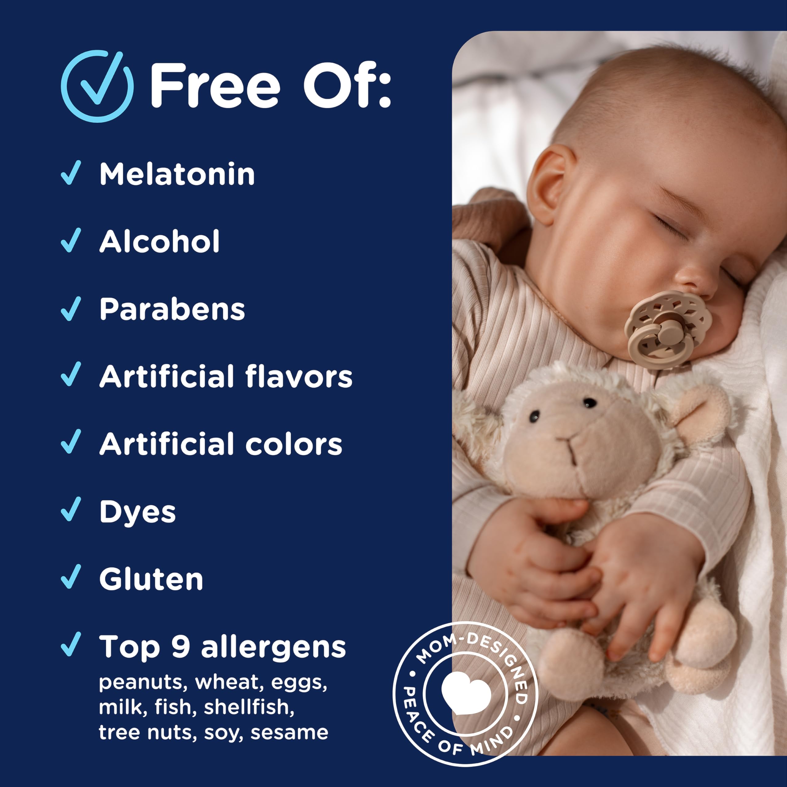 Mommy's Bliss Organic Baby Bedtime Paci Gel, Promotes Restful Sleep*, Melatonin Free, Age 2 Months+, 0.53 Fl Oz