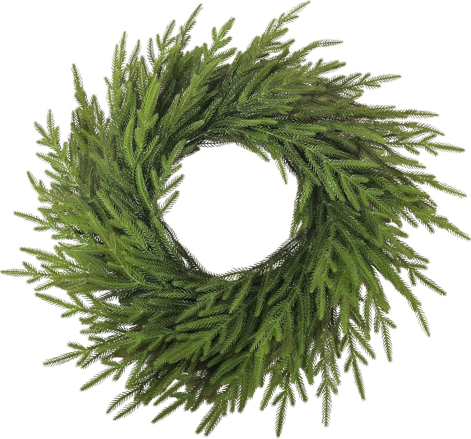 Wreaths, Garlands & Swags - CHEAWRTZ 26 Inch Christmas Wreath, Christmas Wreaths for Front Door, Large Pine Wreath, Artificial Green Pine Wreath for Front Door Window Walls Christmas Decor Indoor Outdoor Home Decoration