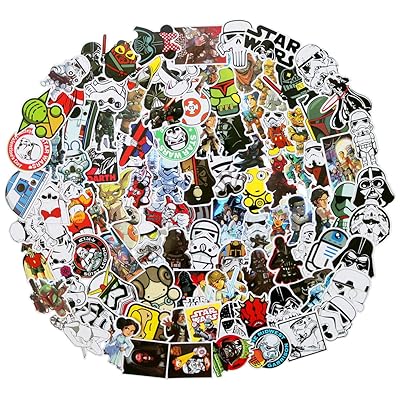 Star Wars Sticker Set, 100-Pack Decals for Laptop, Nigeria Ubuy