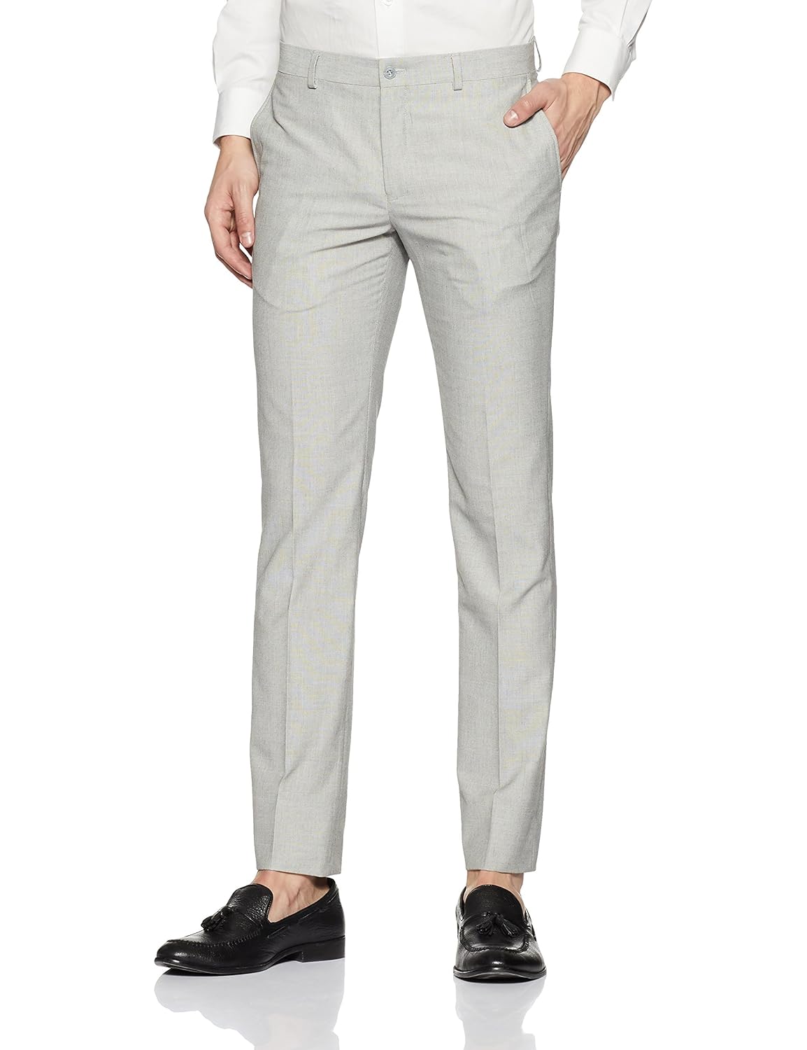 blackberrys men's skinny fit formal trousers