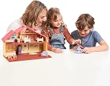 Bluey Family Home Play Set Official 1 Figure Large 4 Room Playset view 8