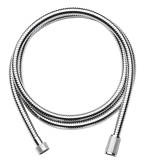 GROHE Relexaflex/Brause- und Duschsysteme - Brauseschlauch/2 m, Metall Oberfläche Chrom, Longlife/28145000