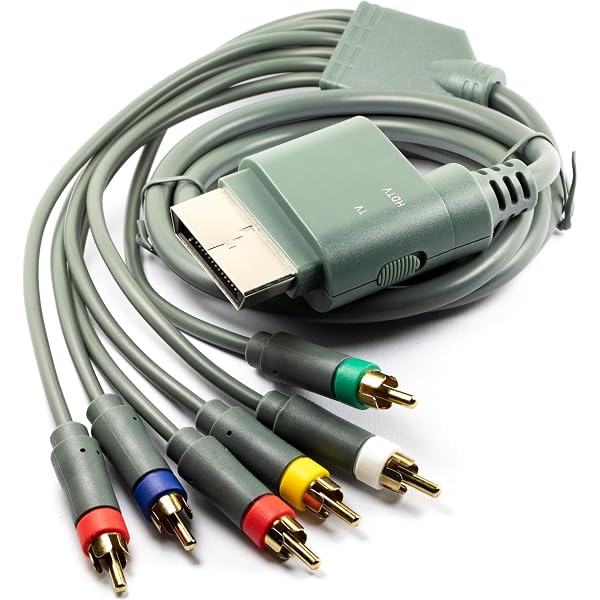 Amazon.com: Microsoft Xbox 360 Component HD AV Cable : Video Games