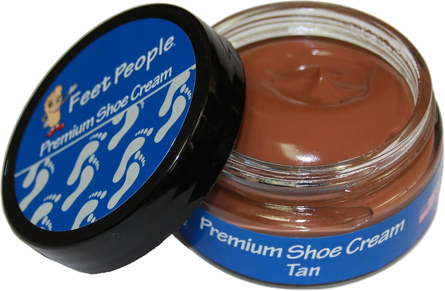 FeetPeople Premium Shoe Cream 1.5 oz, Navy: Shoes