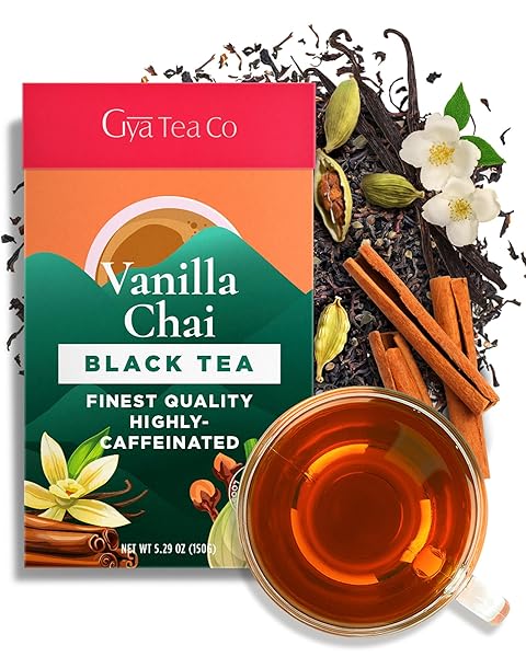 GYA TEA CO VANILLA CHAI BLACK LOOSE LEAF...