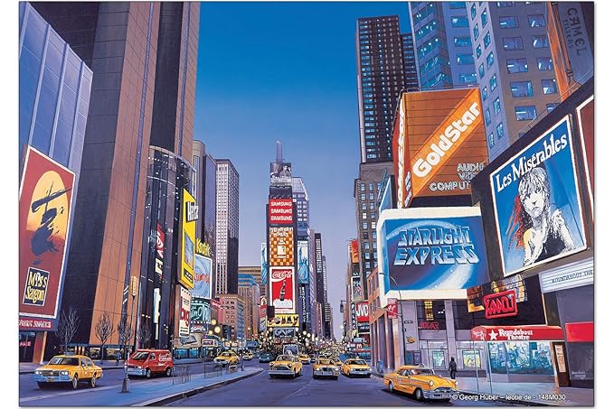 Iman Nevera Ciudad G. Huber Times Square de Nueva York: Amazon.es ...
