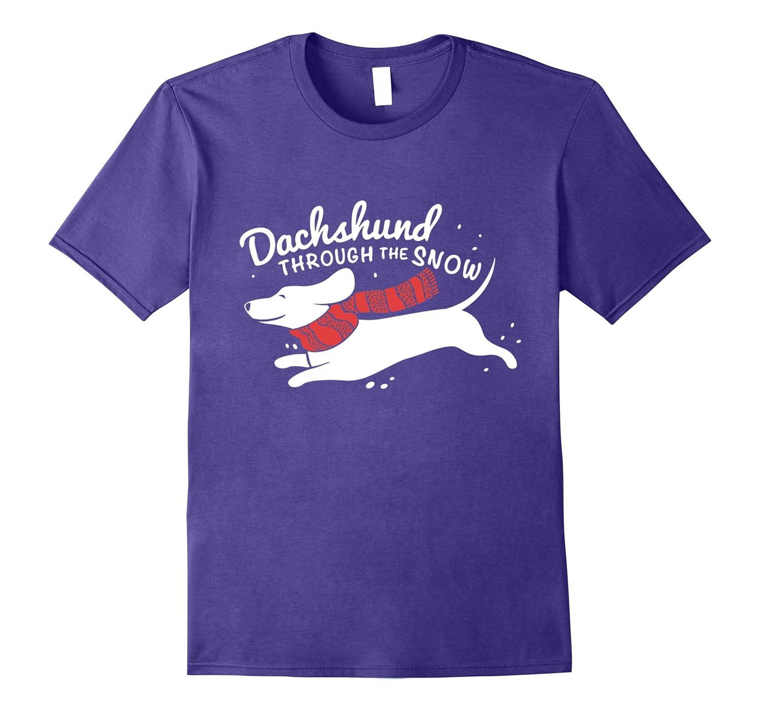 Dachshund Through The Snow Shirt Weiner Christmas Shirt Dog-ANZ