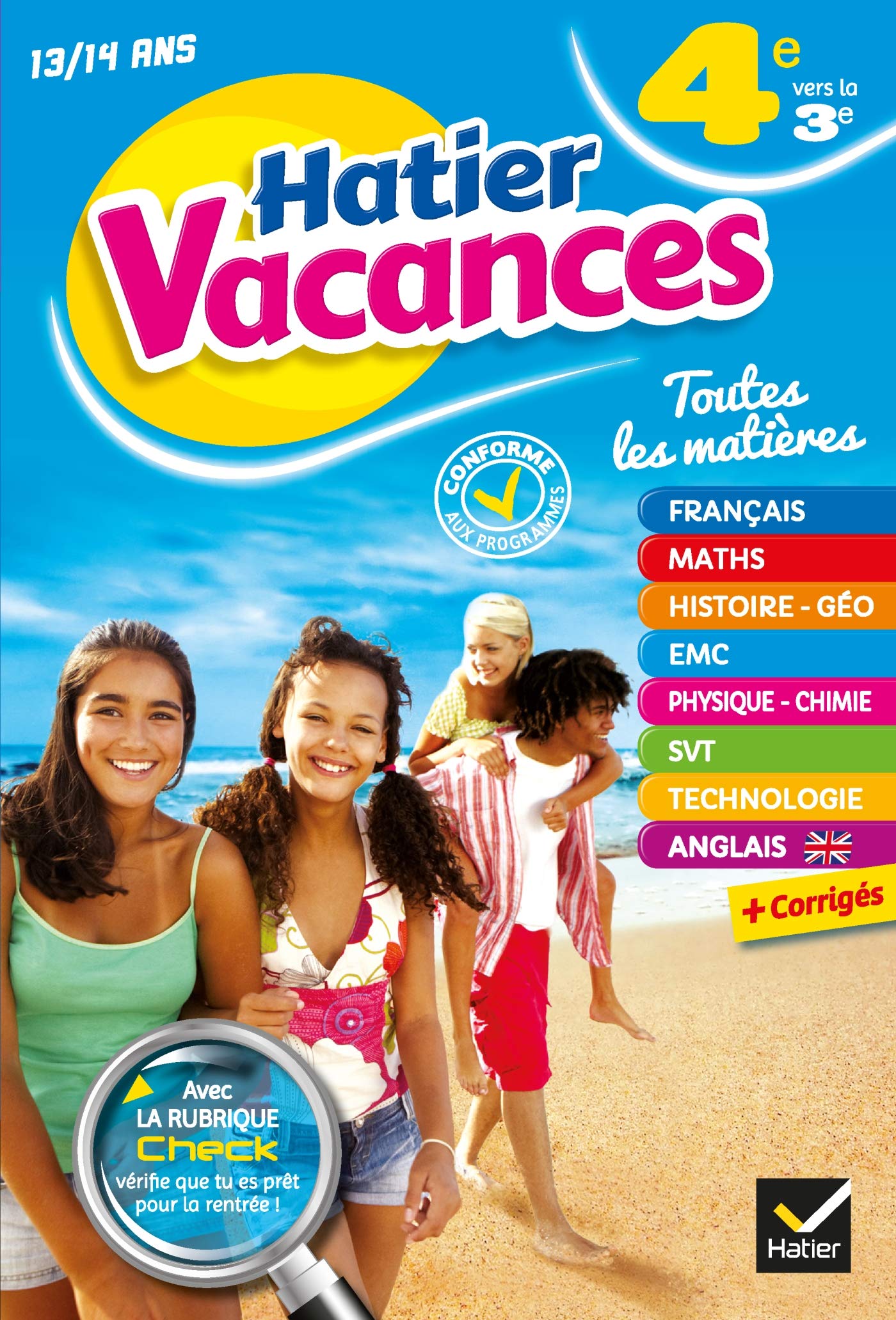 Amazon Fr Cahier De Vacances 2018 De La 4e A La 3e 2019 Pour Reviser Dans Toutes Les Matieres Bureau Jean Pierre Manzo Helene Soulard Sylvain Vermeulen Patrick Bureau Caroline Burriat Jean Pierre