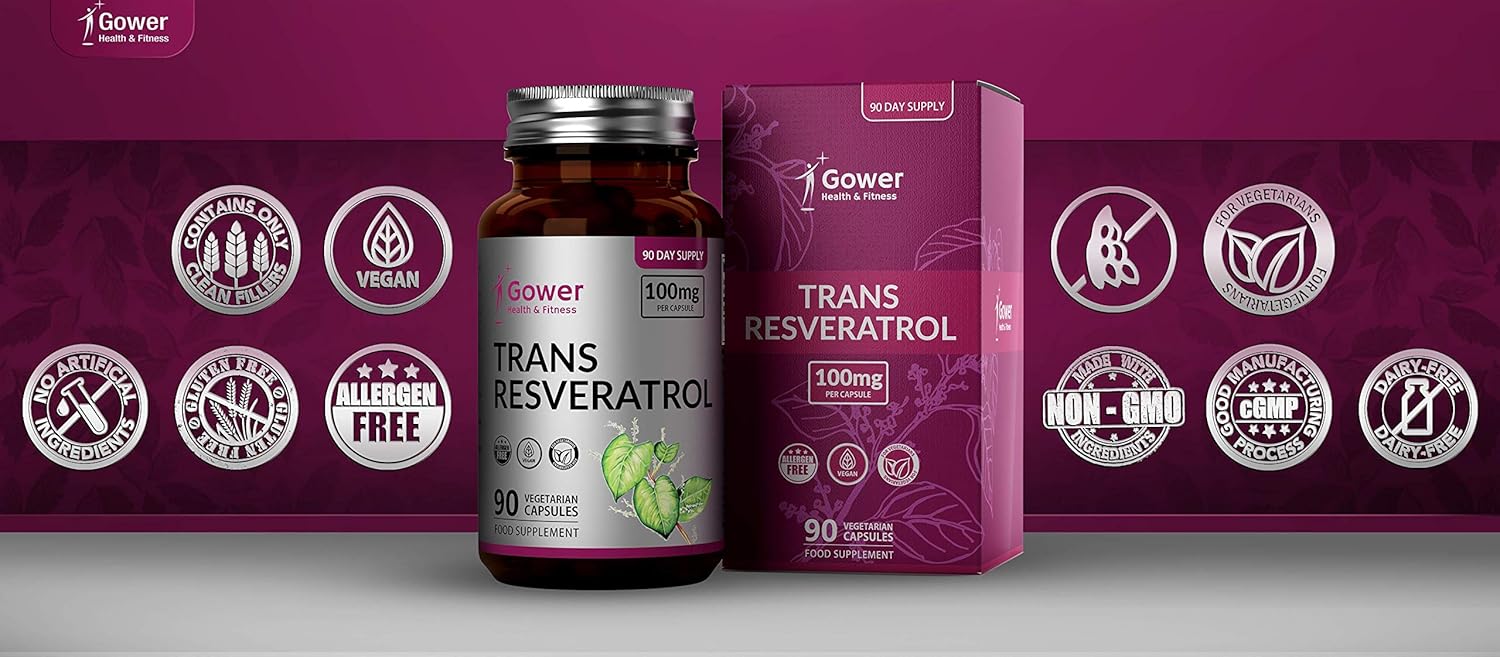 GH Resverstrol, 90 count (Pack of 1) - Image 3