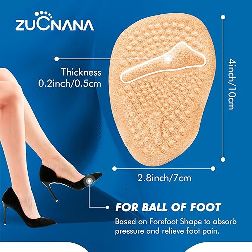 Metatarsal Pads Pairs High Heel Inserts Soft Gel Shoe