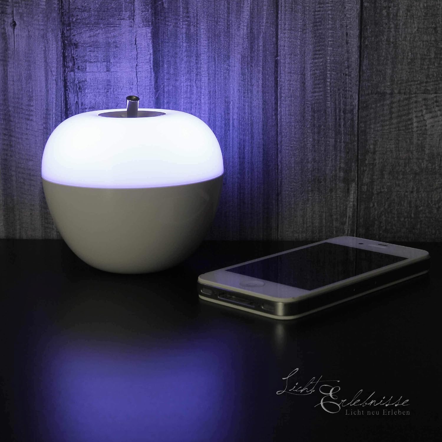 LED Lampe Farbwechsel Pusten zum Ein/Ausschalten