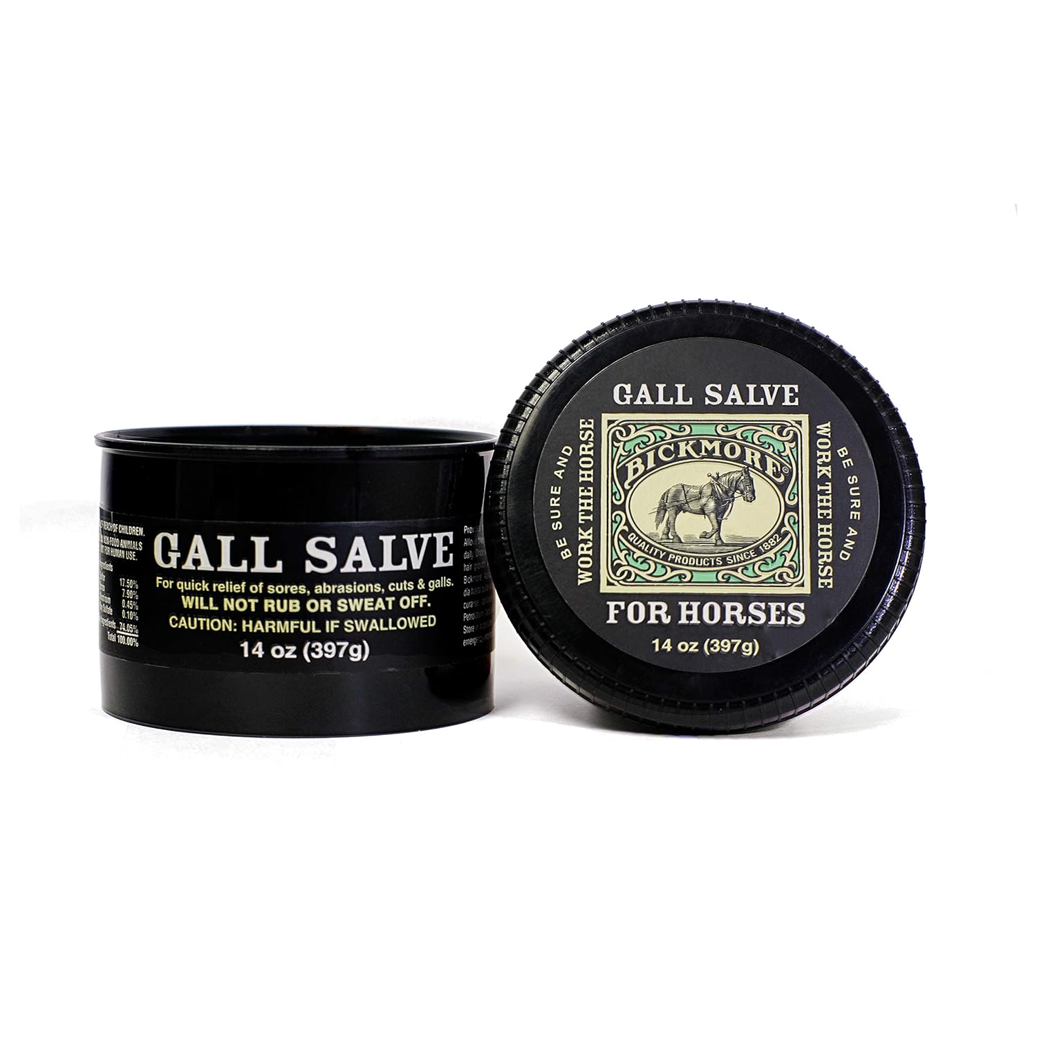 Bickmore Gall Salve Wound Cream for Horses for Quick Equine Relief of
