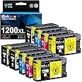 E-Z Ink Compatible Ink Cartridge Replacement for Canon PGI-1200XL PGI-1200 XL to Use with Maxify MB2720 MB2320 MB2120 MB2350 MB2050 MB2020 Printer (3 Black, 2 Cyan, 2 Magenta, 2 Yellow, 9 Pack)