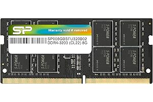 Silicon Power DDR4 8GB 3200MHz (PC4-25600) CL22 SODIMM 260-Pin Gaming Laptop RAM Notebook Computer Memory
