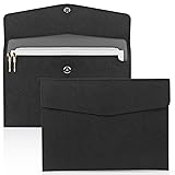 Toplive Document File Folder, Waterproof Thin PU