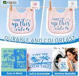 VINYL FROG Heat Transfer Vinyl Roll 12x5ft Blue PU HTV for T Shirts view 3