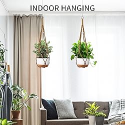 IDEEEPAN 43 Inch Macrame Plant Hanger - Fits 6-15