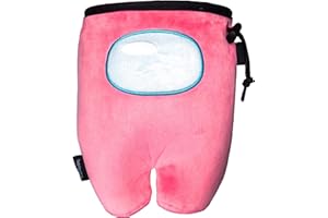 Rockbuddy Chalk Bag for Rock Climbing - Bouldering Chalk Bucket with Quick-Clip Belt, Zipper Pocket and Brush Holder (Crewmate)