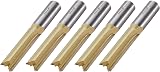 Trend Straight Two Flute Router Cutter 1/2 Inch Shank 50mm Cut 5 Pack BR01/5