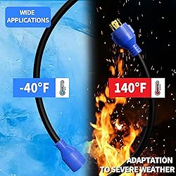 FROSTYRIDER 4 Prong 30 Amp 10 Foot Generator