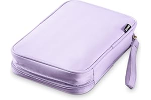 Zannaki Big Capacity Storage Pouch Marker Pen Pencil Case Simple Stationery Bag Box Art Tool & Sketch Storage Boxes for Bullet Journal Middle High School Office College Student Girl Women Adult Teen