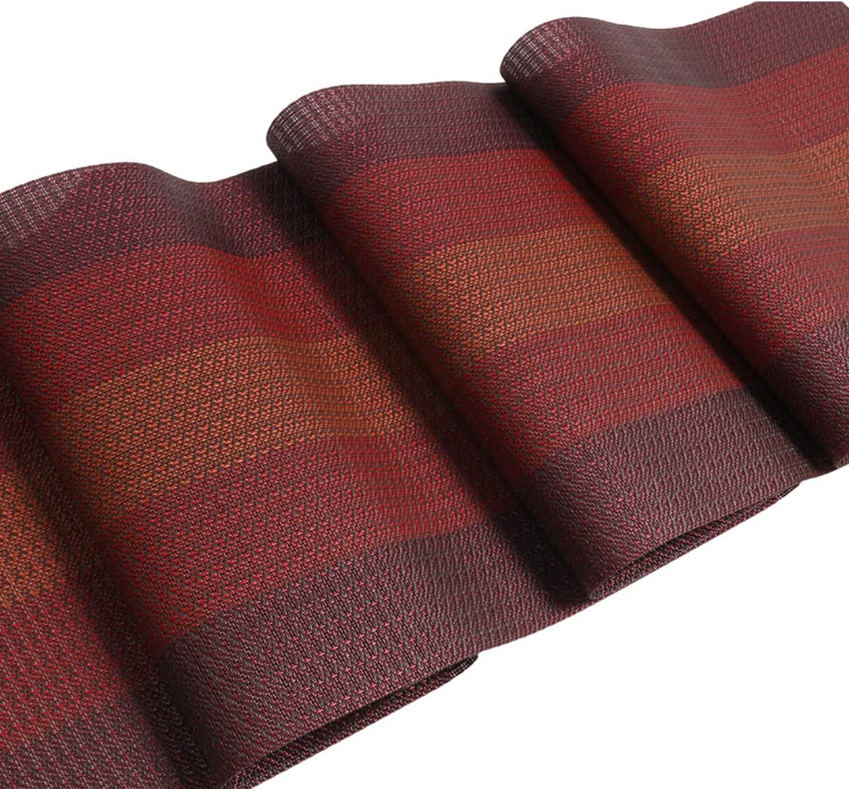 Pauwer Placemats with Table Runner Set Heat Resistant Washable Woven Vinyl Placemats Set of 6 and Runner for Dining Table Wipe Clean: Home & Kitchen