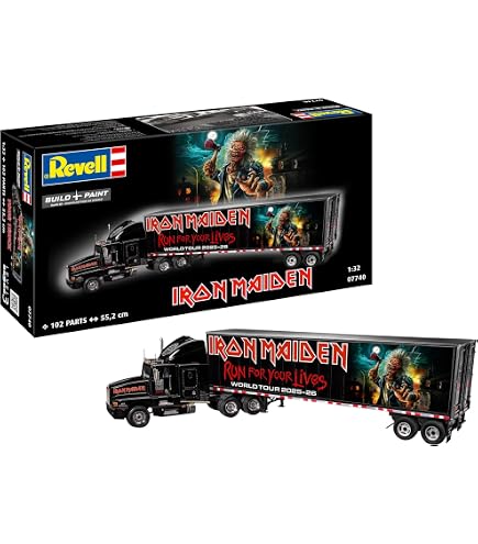 Amazon.com: Revell 03780 Boeing 747-400 Iron Maiden Ed Force One 1