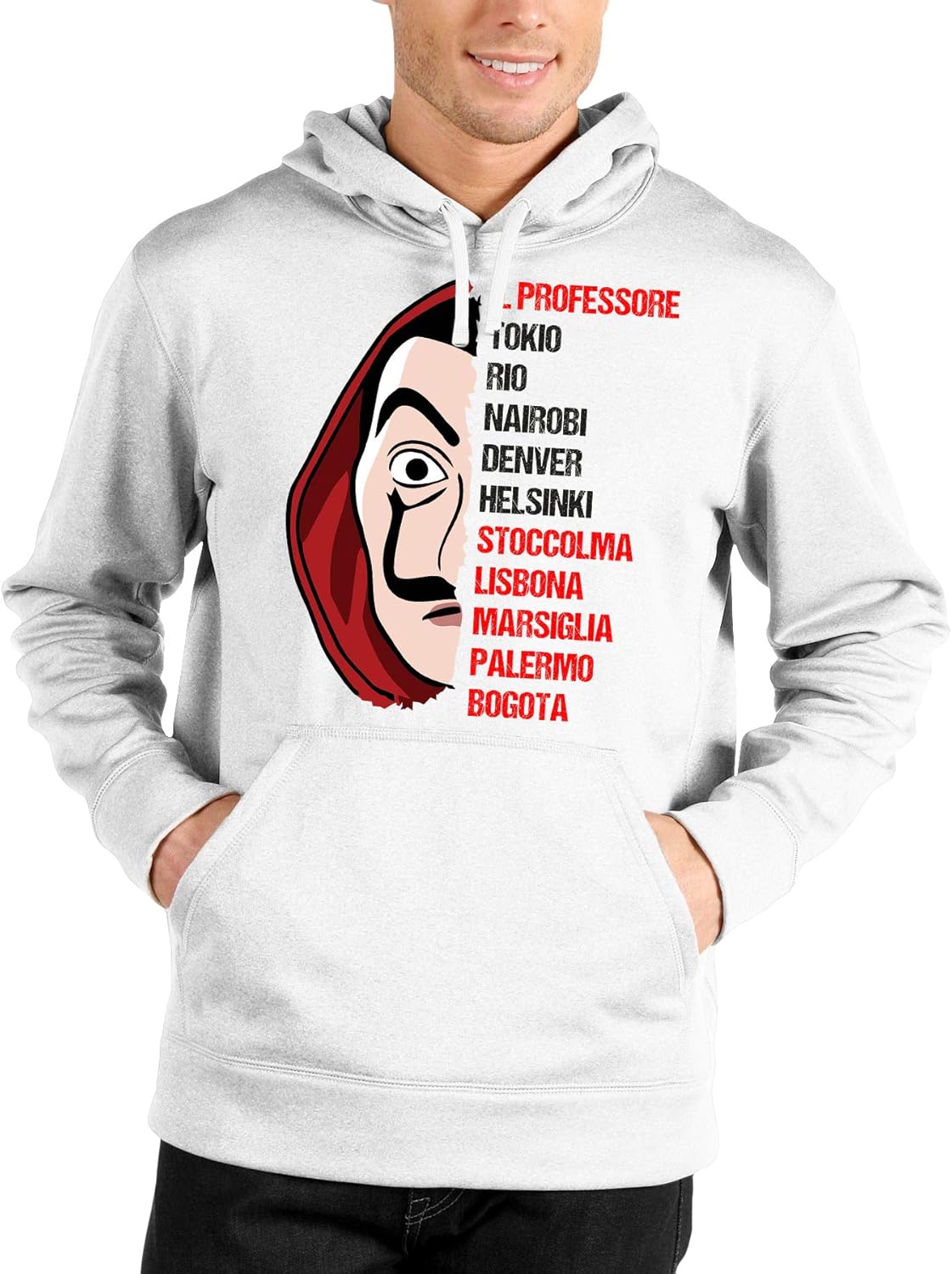 Tshirt La Casa Di Carta 4 Personaggi Nairobi Rio Il