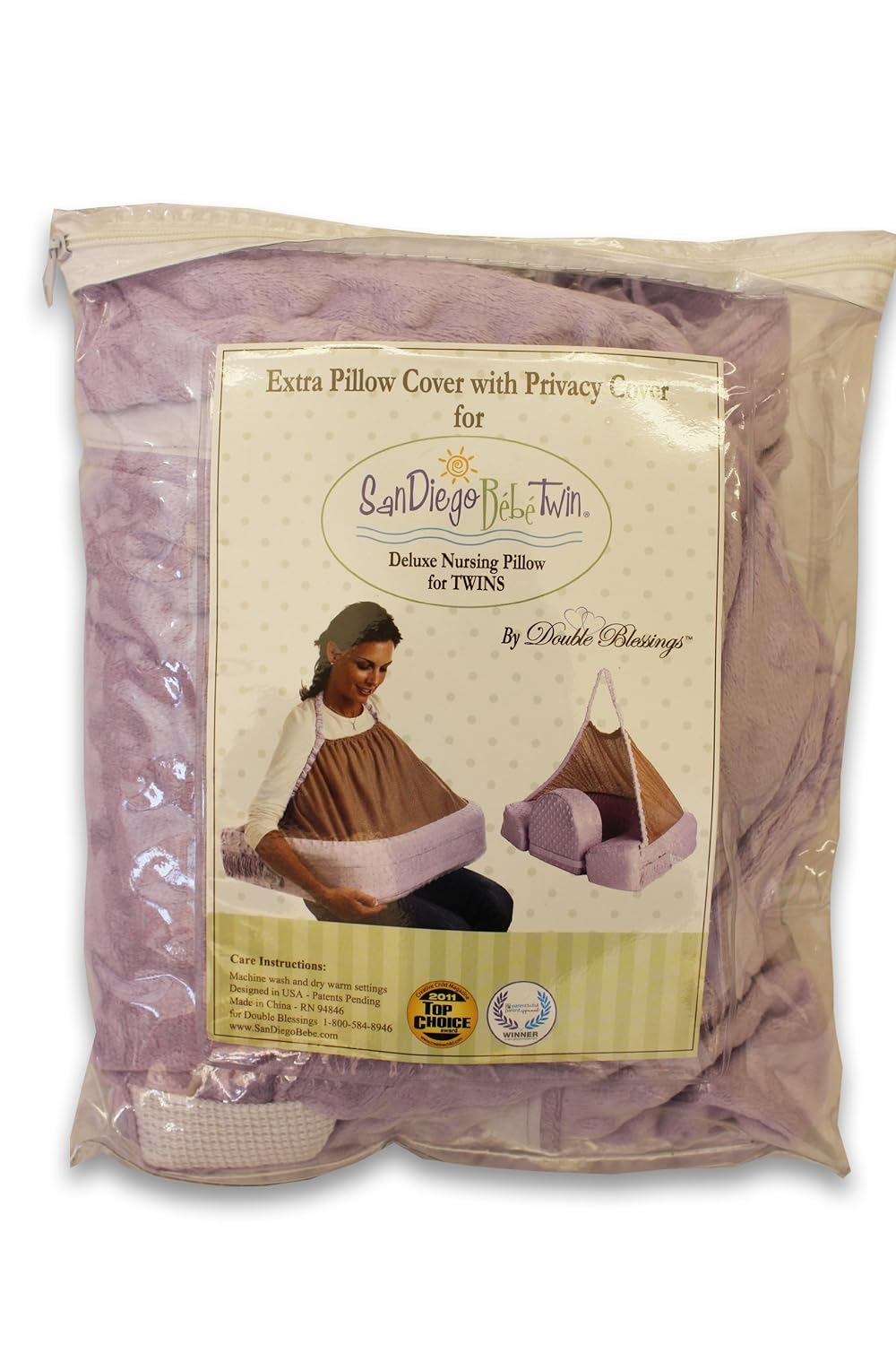 double blessings twin nursing pillow