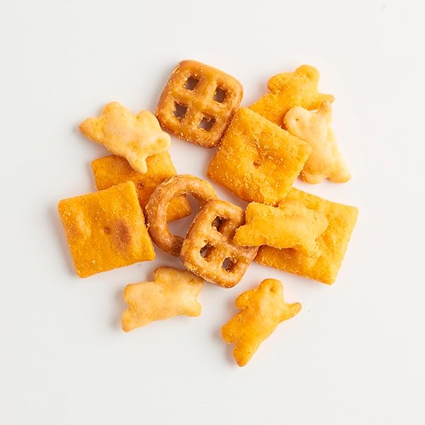 ANNIE’S HOMEGROWN ORGANIC CHEDDAR SNACK MIX, BUNNIES CHEDDAR, 9 OZ