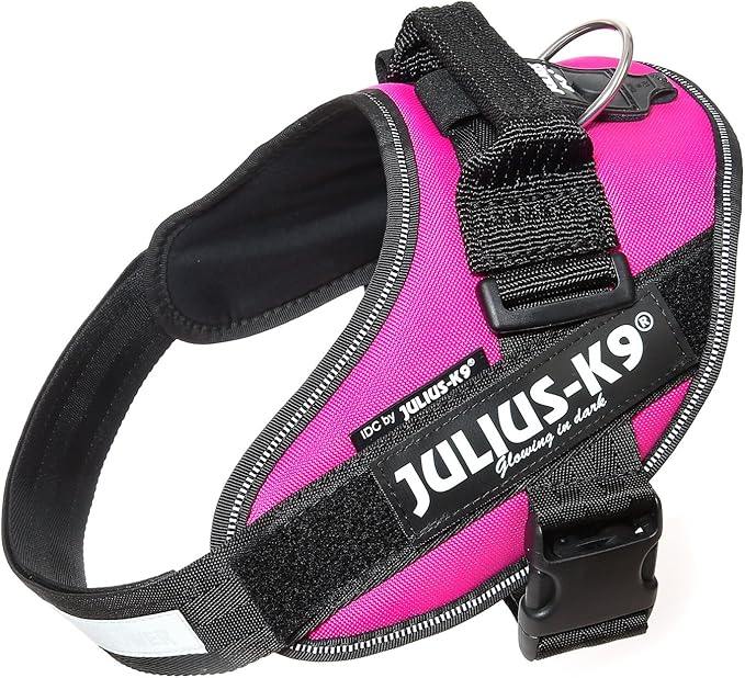 JuliusK9, 16IDCDPN0, IDC Powerharness, dog harness, Size 0, Dark