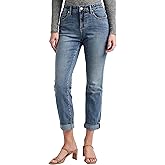 JAG Women's Carter Mid Rise Girlfriend Jeans, Mid Vintage