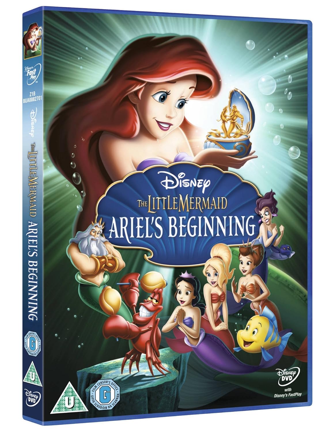 Little Mermaid Original DVD Cover